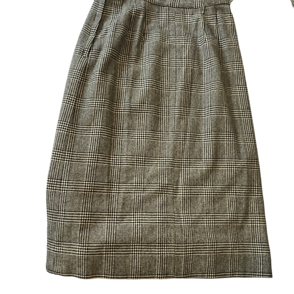 ROOS ATKINS VINTAGE GLEN PLAID SKIRT SUIT- SO CHIC & AMAZING! Sz Small - Picture 5 of 5